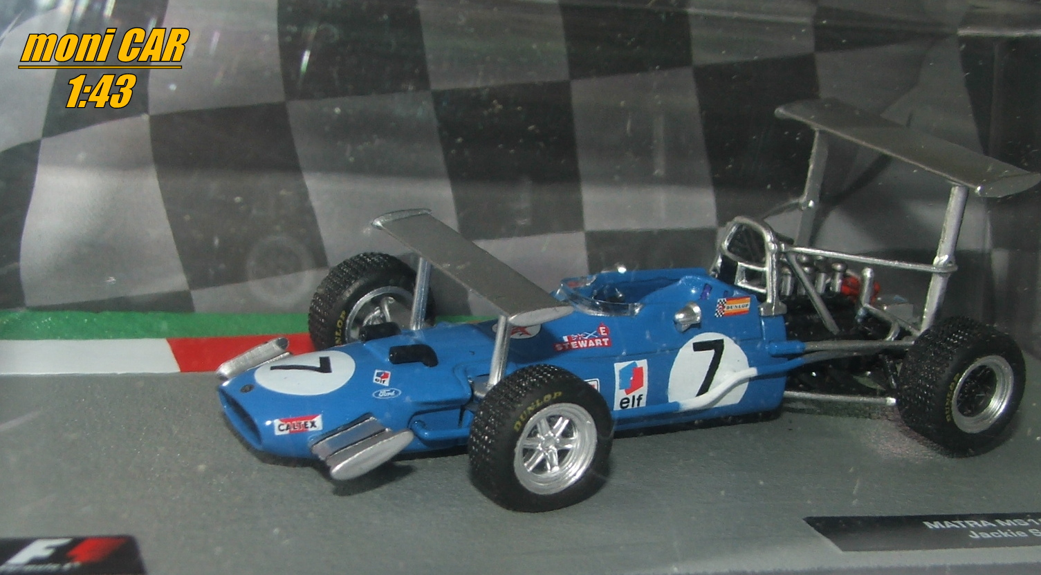 MATRA MS10 No.7 Jackie Stewart - Winner South African GP formula 1 World 1969 (1:43) Altaya/IXO