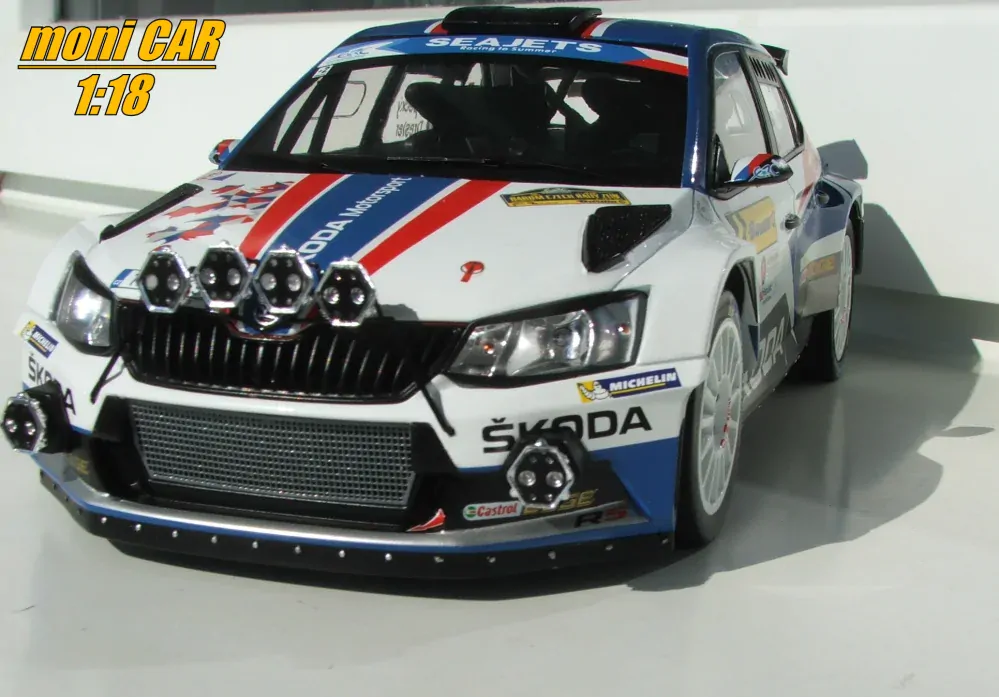 Škoda Fabia R5 No.4 - J.Kopecký P.Dresler - Barum Rally 2018 (1:18) FOX18