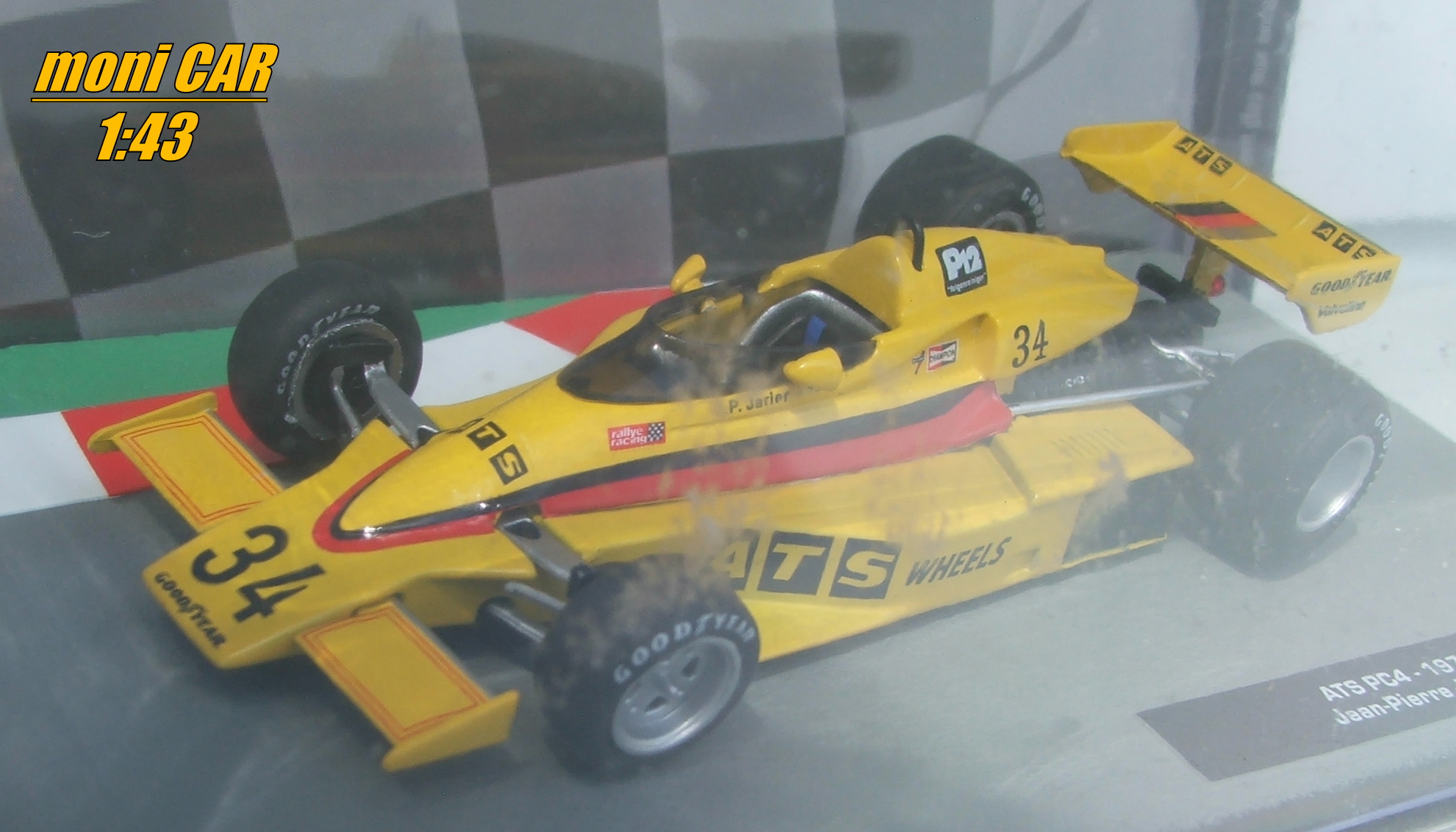ATS PC4 No.34 Jean-Pierre Jarier - 1977 (1:43) Altaya/IXO