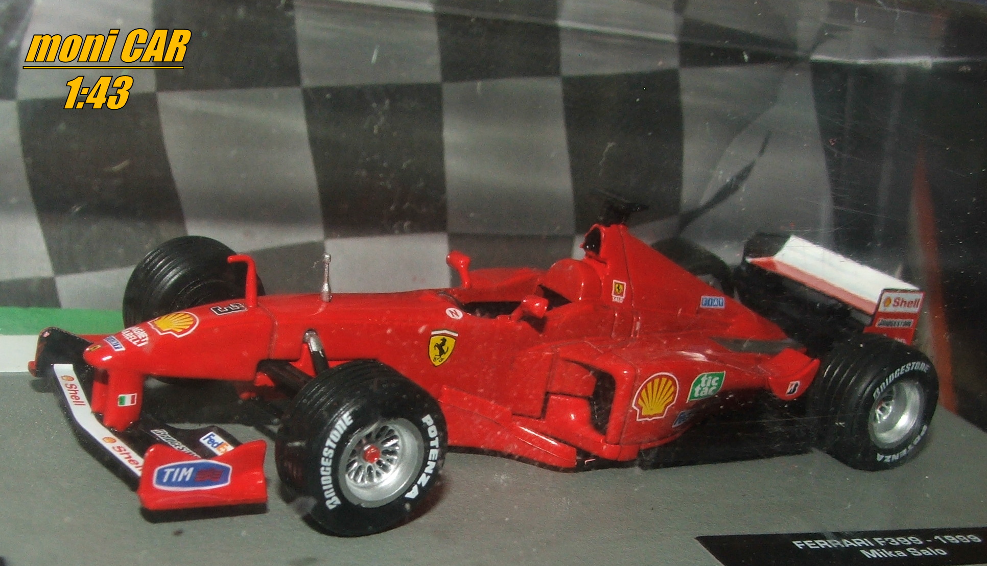 FERRARI F399 No.3 Mika Salo - 1999 (1:43) Altaya/IXO