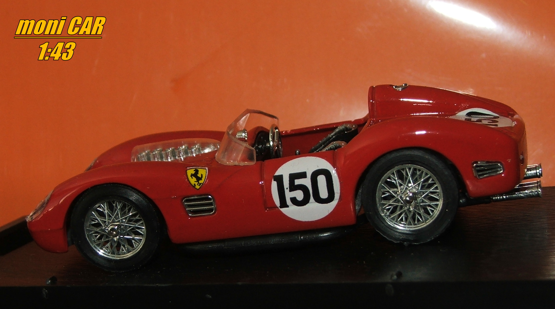 FERRARI TR59 No.150 Behra-Brooks Targa Florio 1959 (1:43) BRUMM