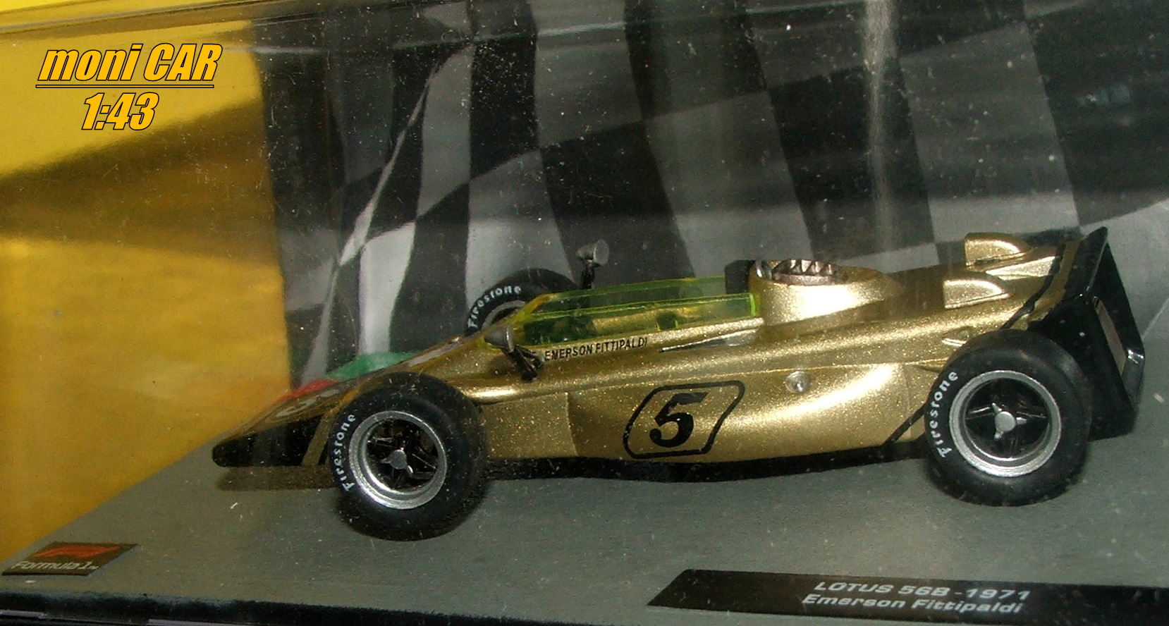 LOTUS 56B No.5 - Emerson Fittipaldi - F1 - 1971 (1:43) CENTAURIA