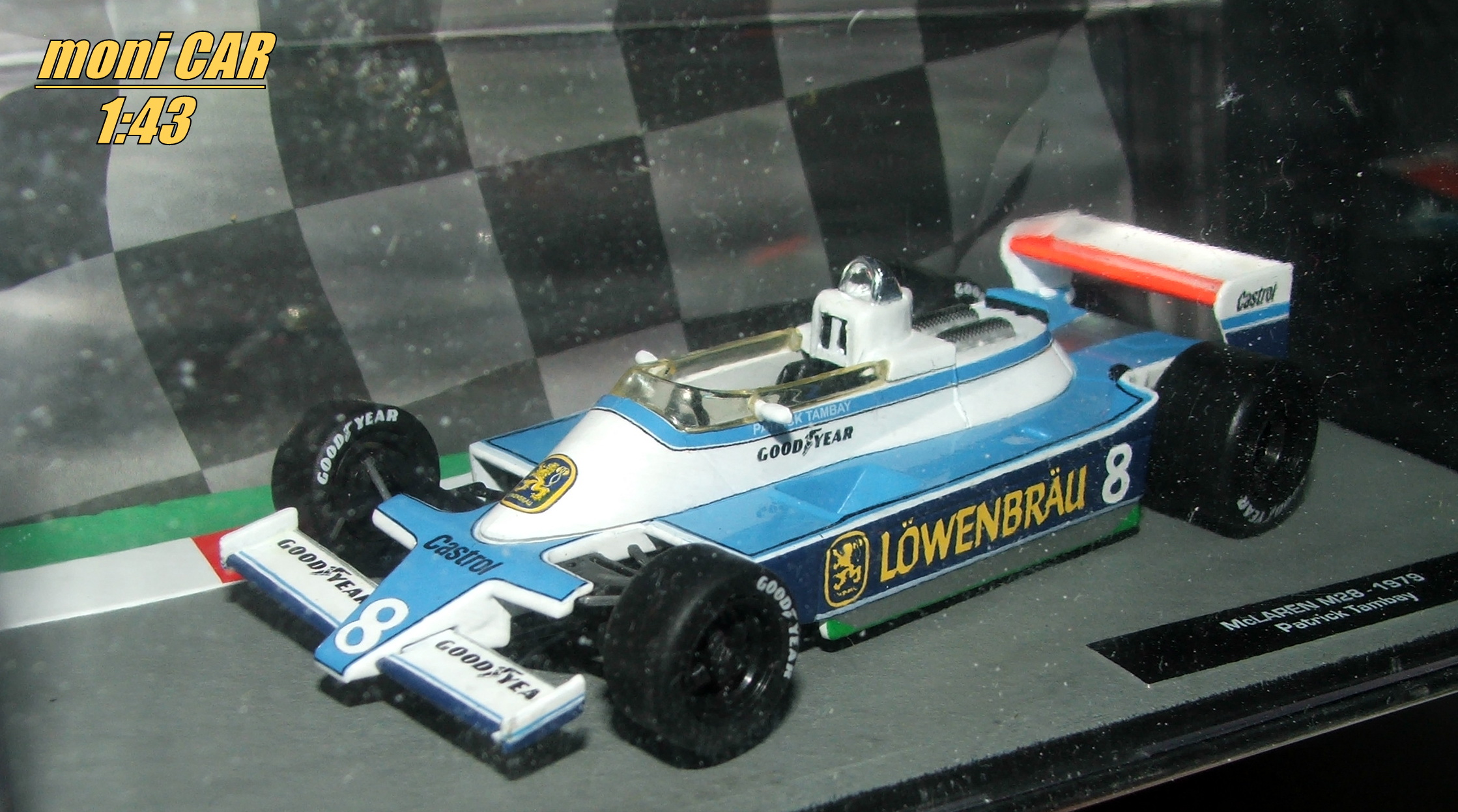 McLAREN M28 No.8 - Patrick Tambay - F1 - 1979 (1:43) Altaya/IXO