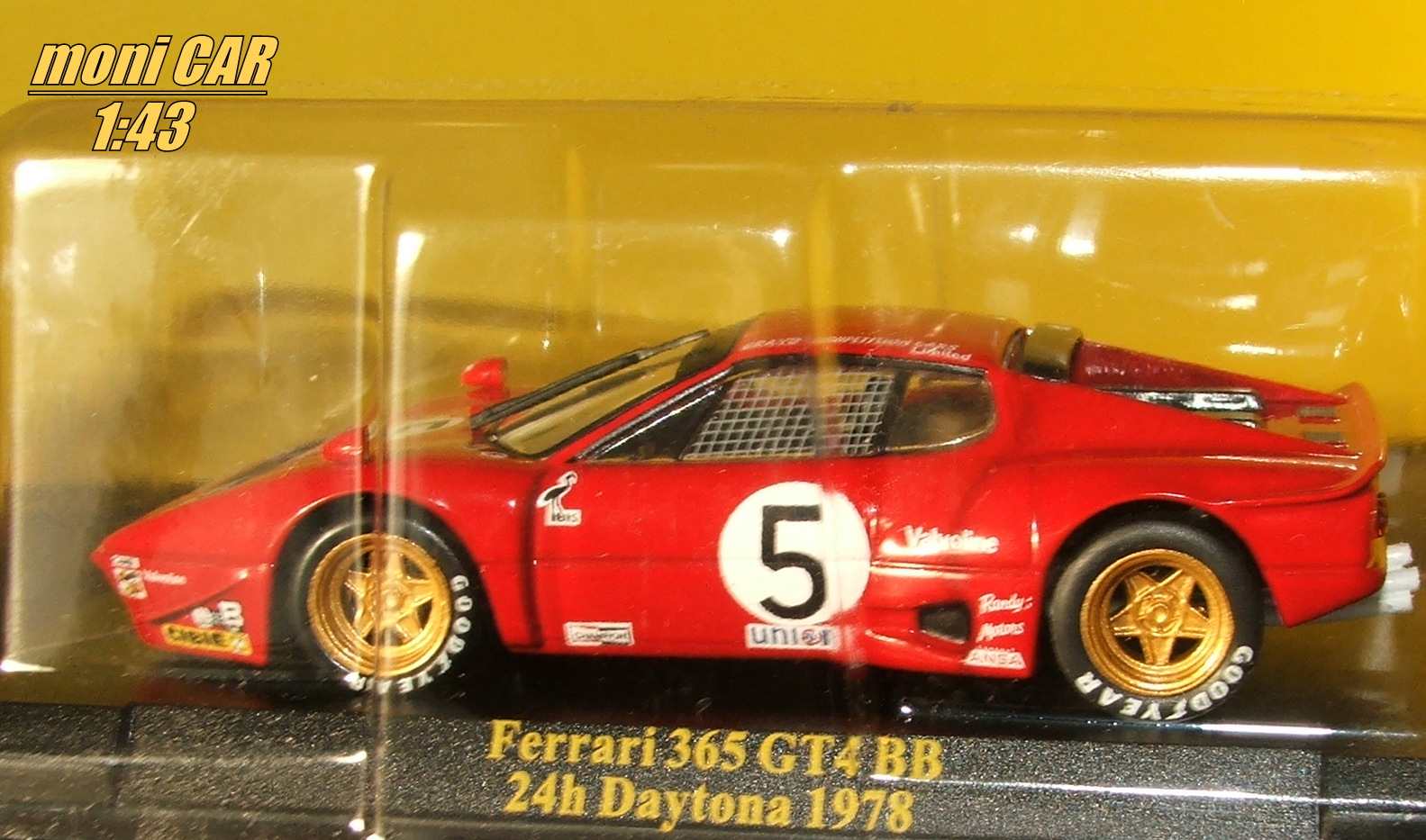 FERRARI 365 GT4 BB No.5 - F. Migault - L. Guitteny - G. Young - 24h Daytona 1978 (1:43) HACHETTE