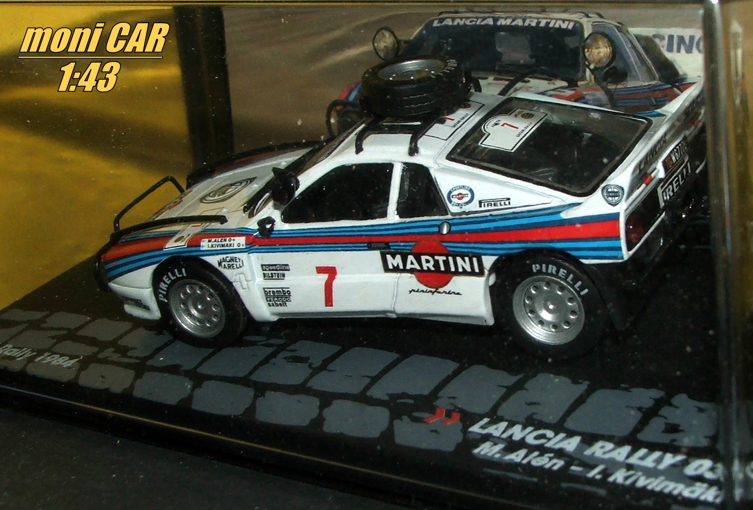 LANCIA Rally 037 No.7 - M. Alén - L.Kivimäki - SAFARI Rally 1984 (1:43) Altaya/IXO
