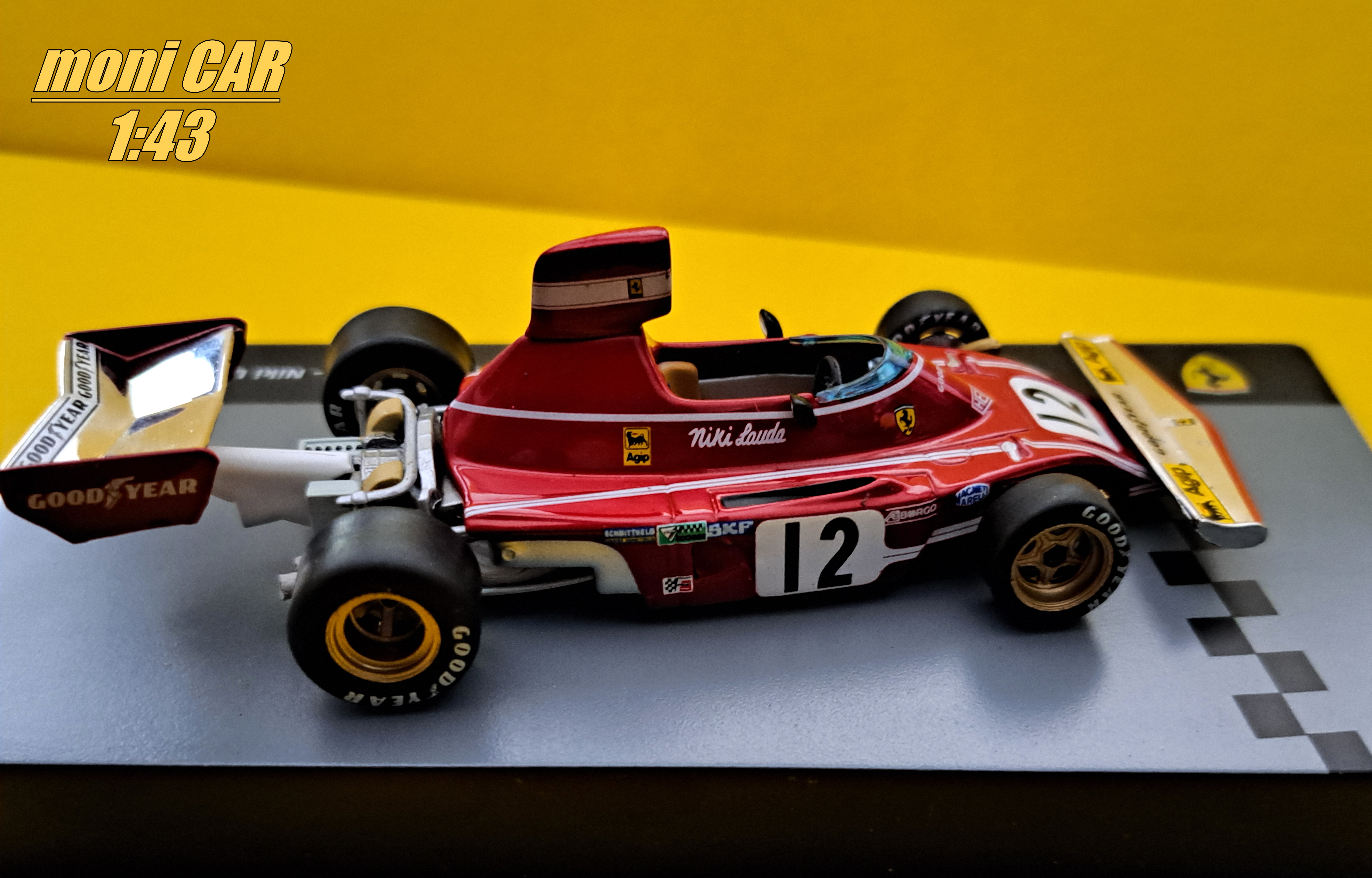 FERRARI 312 B3-74 No.12 Niki Lauda - F1 - 1974 (1:43) Altaya/IXO