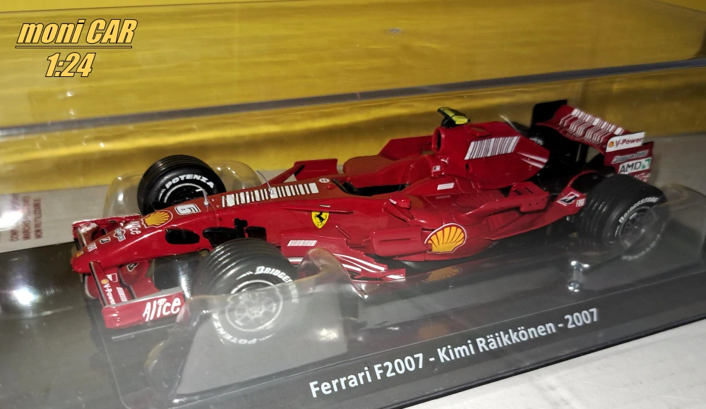 FERRARI F2007 No.6 - Kimi Räikkonen - Brazilian GP 2007 (1:24) CENTAURIA