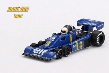 TYRRELL P34 No.3 - Jody Scheckter - Swedisch GP Winner 1976 (1:64) mini GT