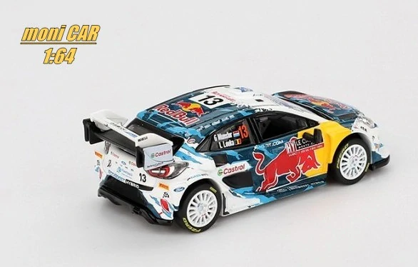 FORD Puma Rally1 No.13 G. Munster - L. Louka - Rallye Monte Carlo 2024 (1:64) MINI GT