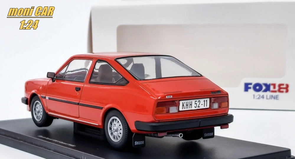 ŠKODA Rapid 136 5 Speed 1989 (1:24) FOX18