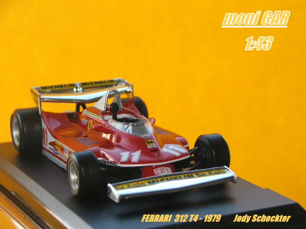 FERRARI 312 T4  No.11 - Jody Scheckter  - World Champion - 1979 (1:43) Altaya/IXO