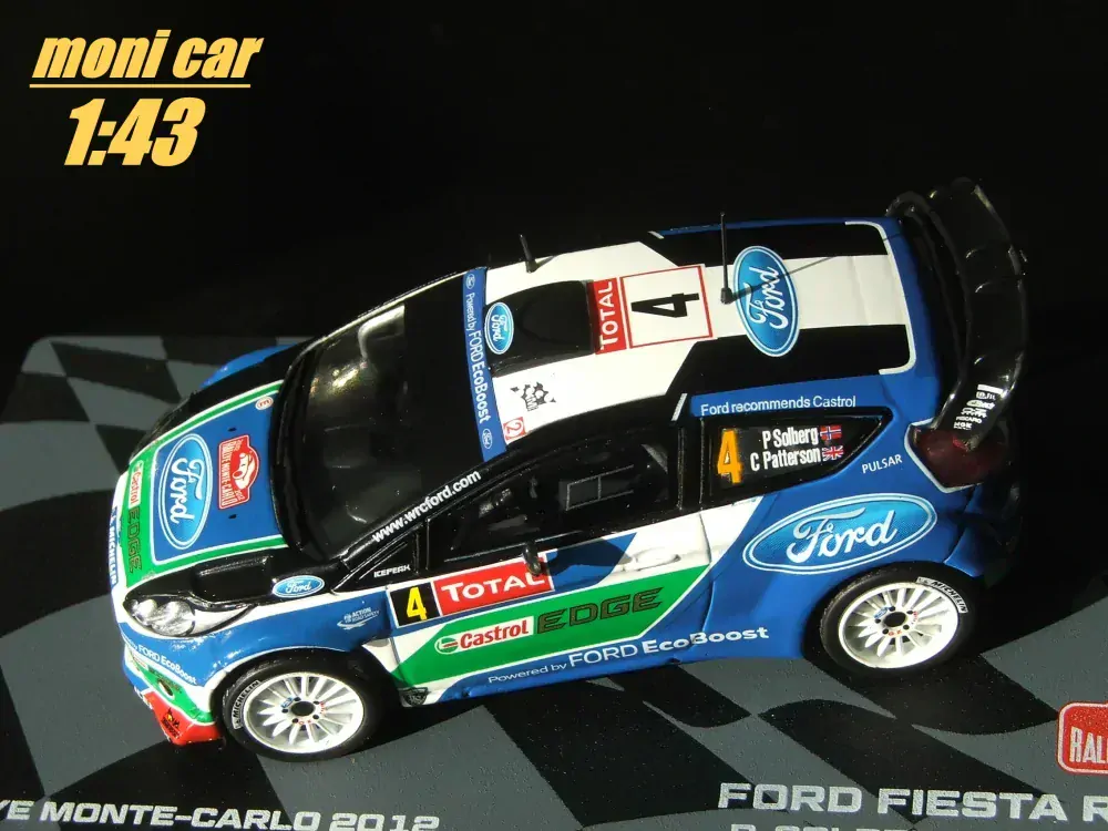 FORD Fiesta RS WRC No.4 - P. Solberg - C. Patterson Rally Monte Carlo 2012 (1:43) Altaya/IXO