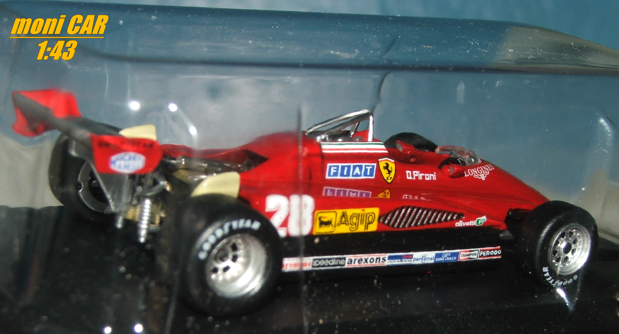 FERRARI 126 C2 - 1982 No.28 Didier Pironi (1:43) Altaya/IXO