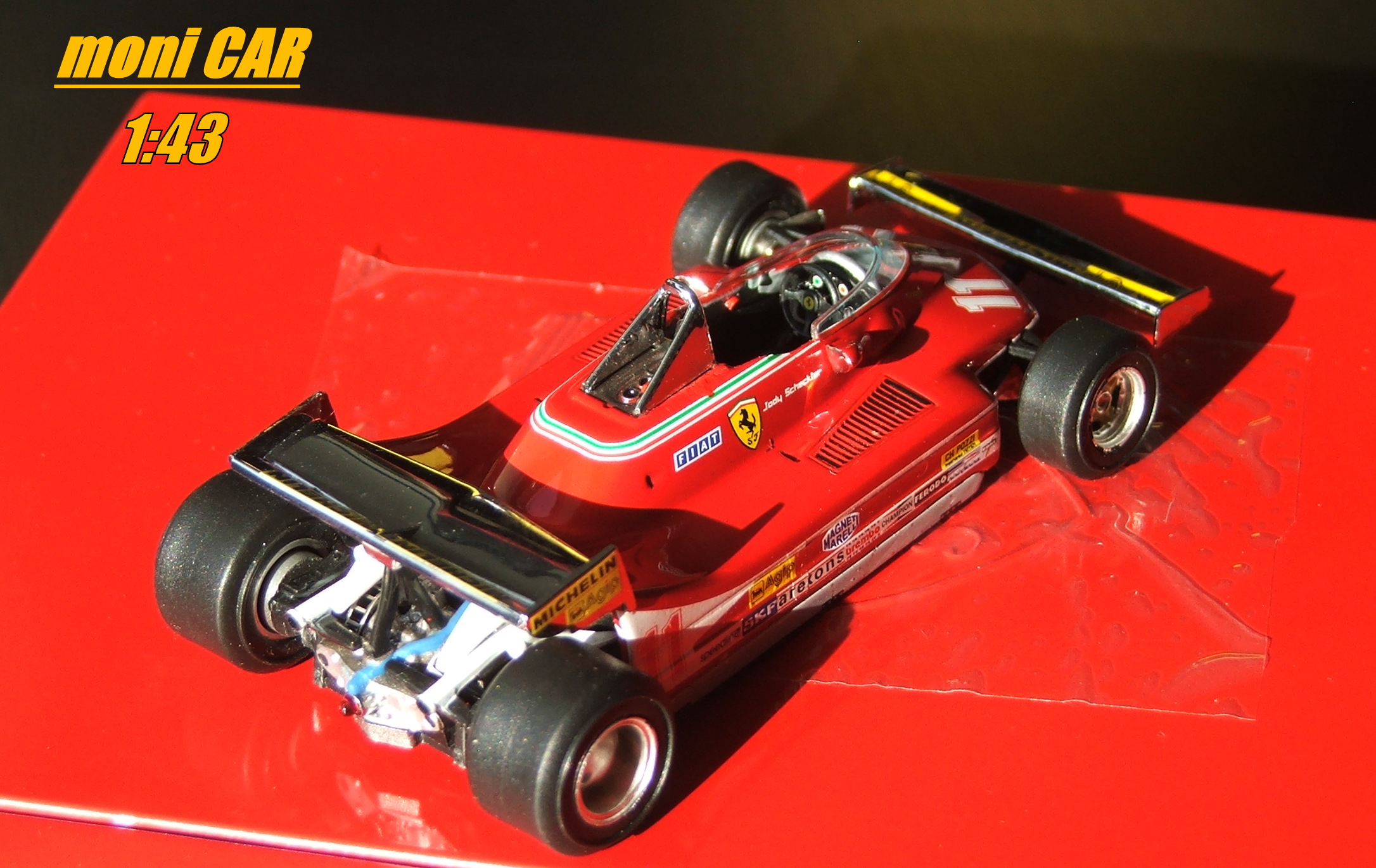 FERRARI 312 T4  1979 No.11 Jody Scheckter (1:43) IXO/HOT WHEELS