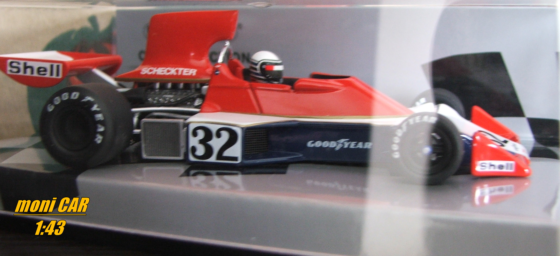 TYRRELL Ford 007 No.32 Jody Scheckter 1975 (1:43) MINICHAMPS