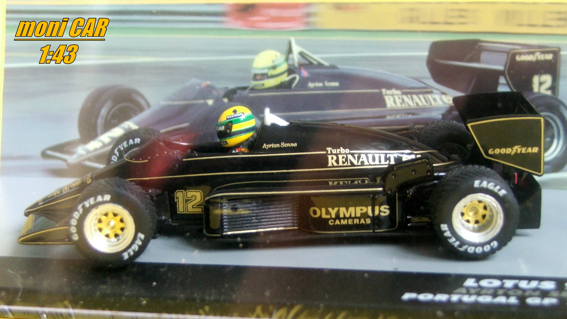 LOTUS 97T No.12 Ayrton Senna - Winner Portugal GP 1985 (1:43) ALTAYA/IXO