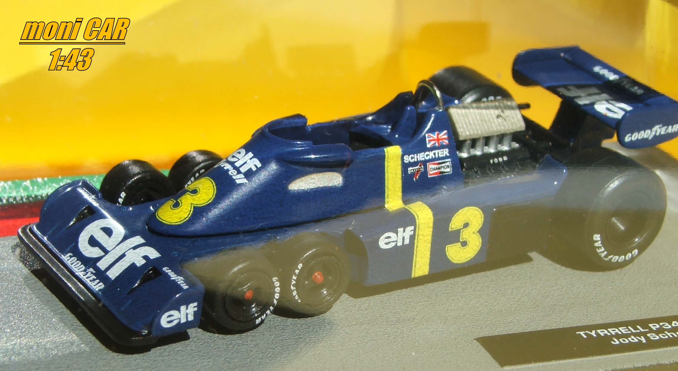TYRRELL P34 No.3 - Jody Scheckter F1 1976 (1:43)