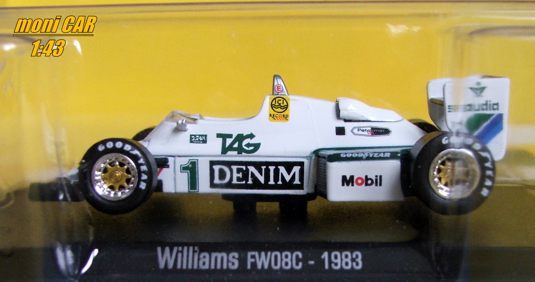 WILLIAMS Ford FW08C - Keke Rosberg - F1 - 1983 (1:43) ALTAYA/IXO