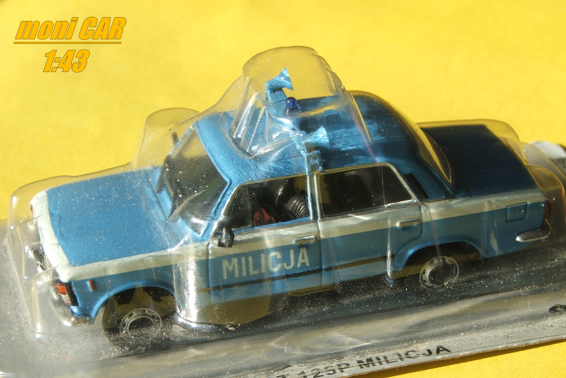 FIAT Polski 125 "Milicja" (1:43) DeAGOSTINI