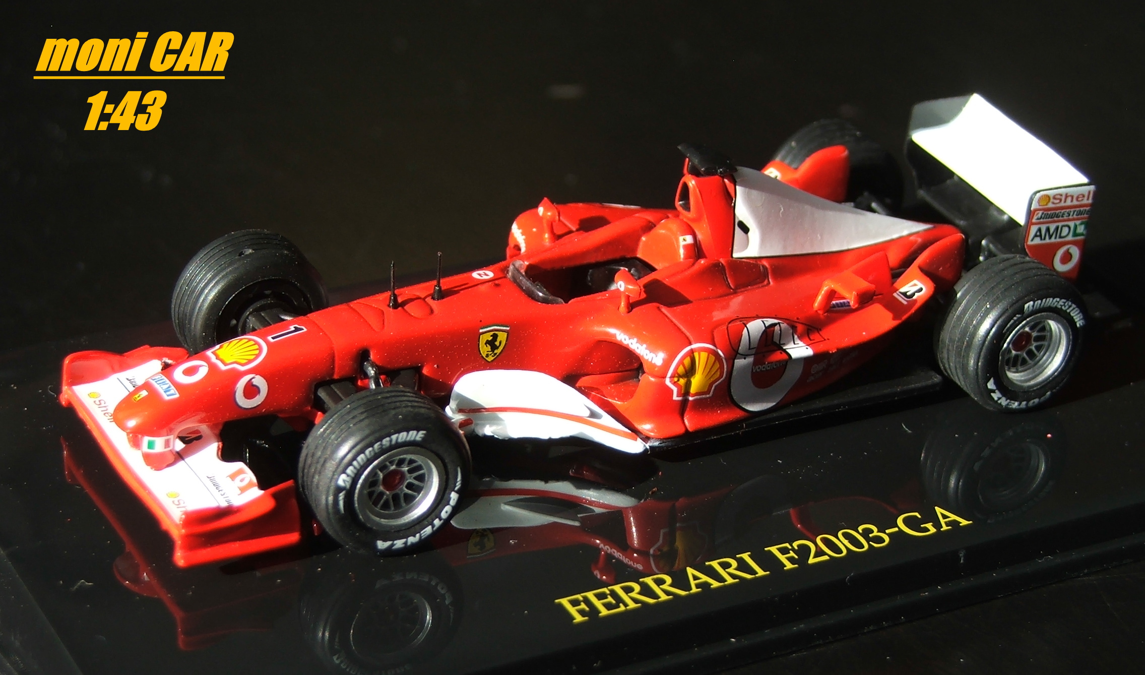 FERRARI F2003-GA No.1 Michael Schumacher 2003 (1:43) ALTAYA/IXO