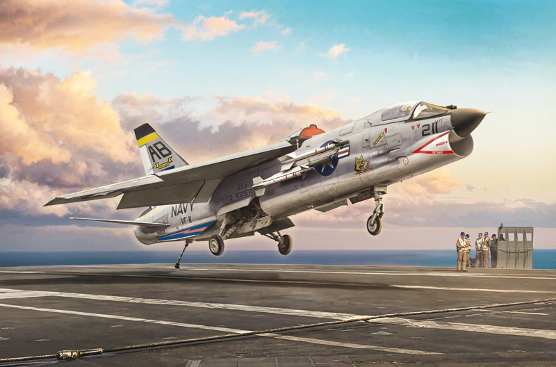 F-8E Crusader (1:72) ITALERI