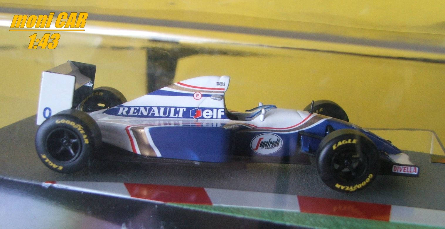 WILLIAMS FW16 No.0 - Damon Hill - 1994 (1:43) Altaya/IXO