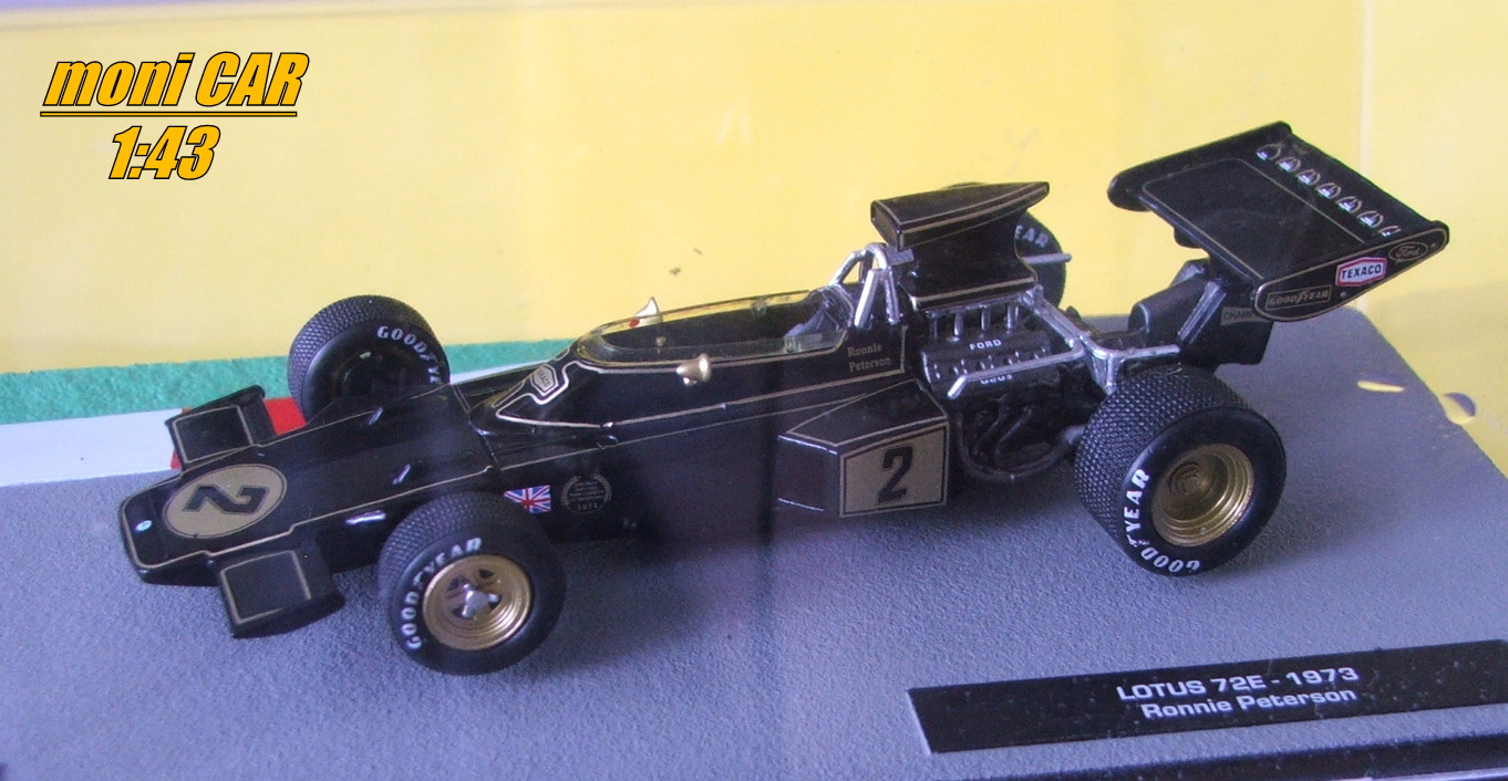 LOTUS 72E No.2 - Ronnie Peterson - 1973 (1:43) Altaya/IXO