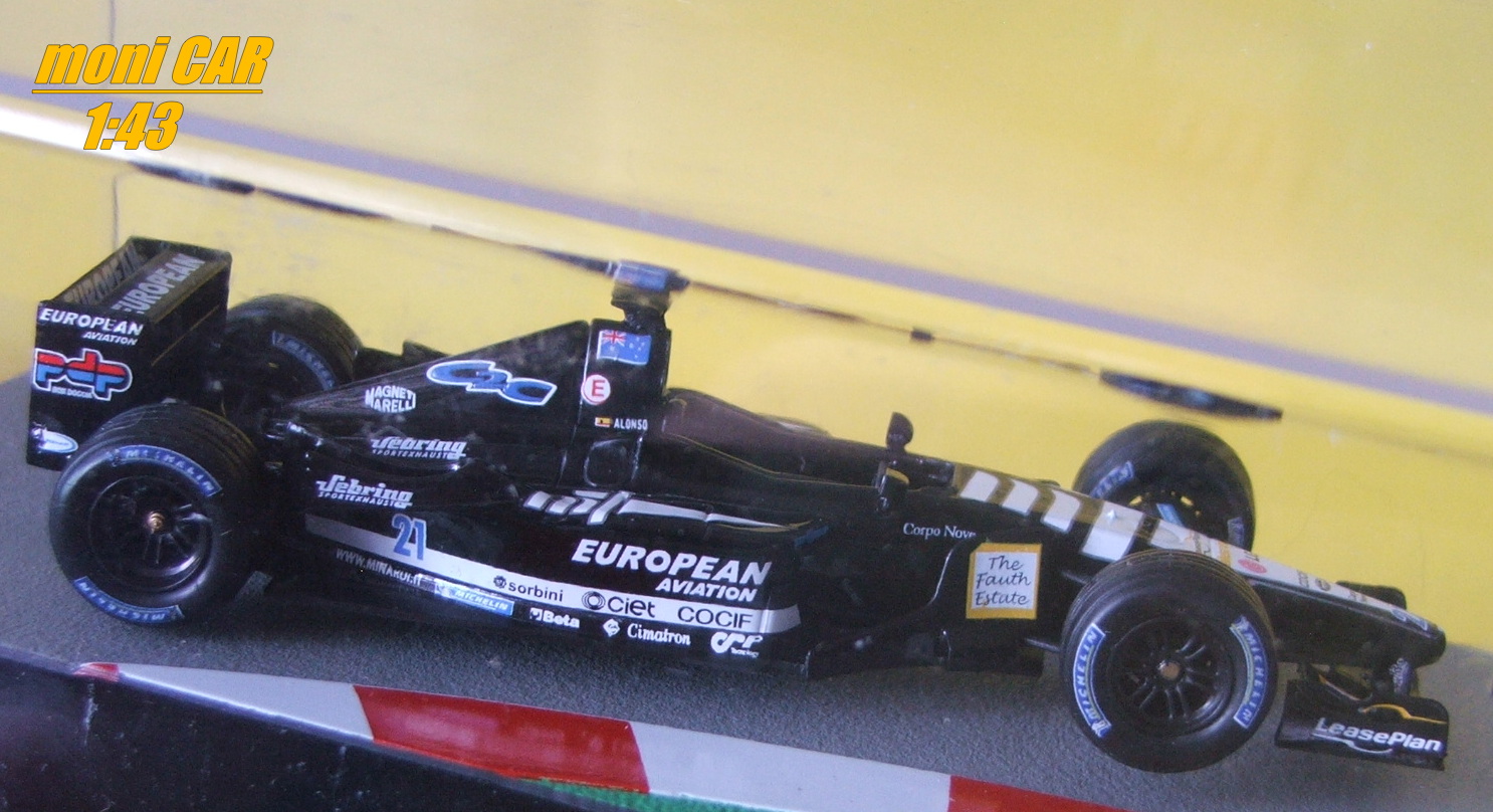 MINARDI PS01 No.21 - Fernando Alonso - 2001 (1:43) Altaya/IXO
