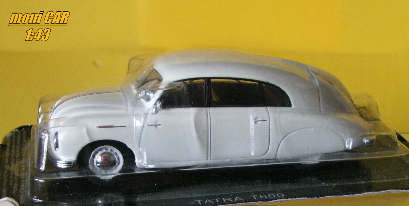 TATRA T600 TATRAPLAN "biely" (1:43) DeAgostiny