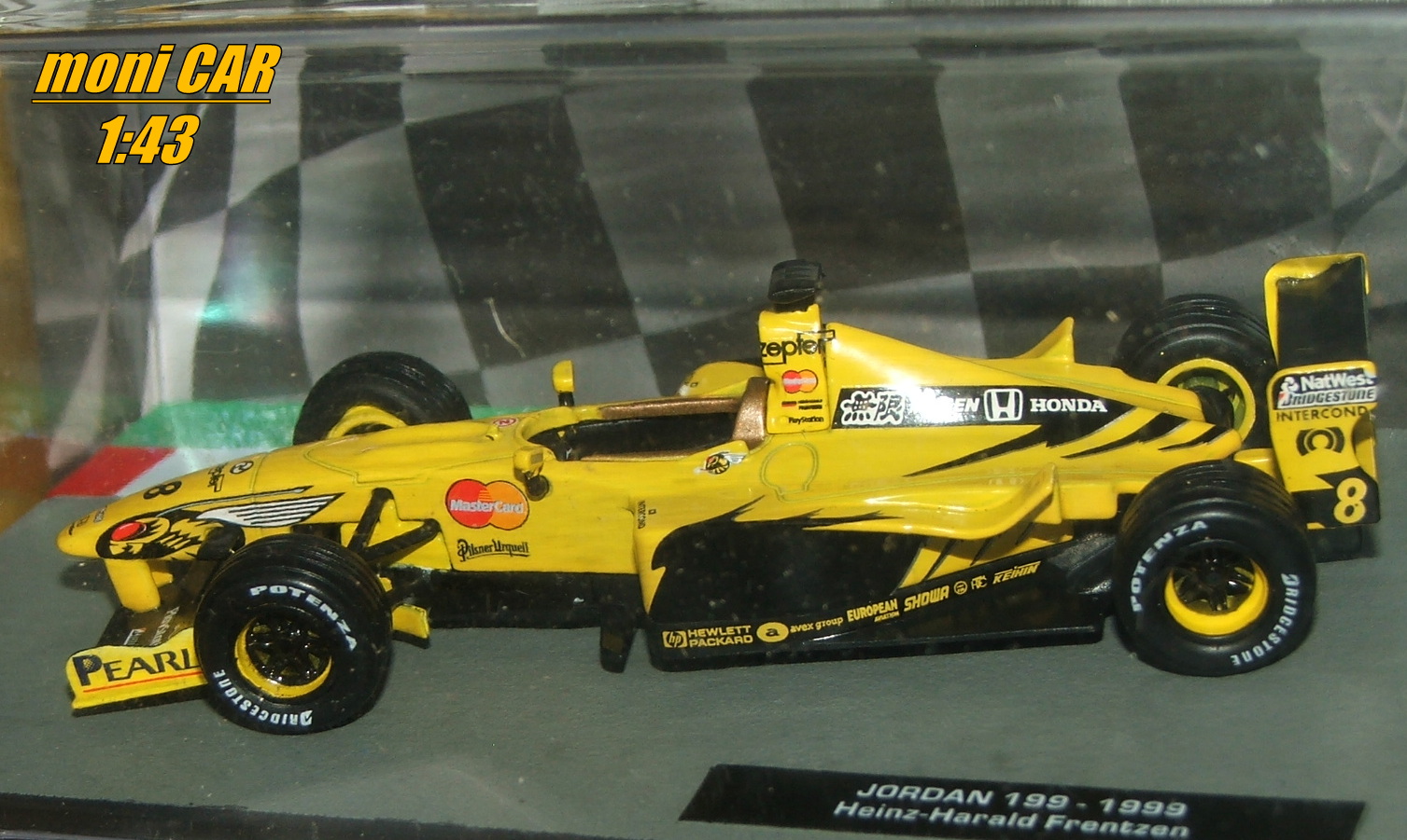 JORDAN 199 No.8 Hainz-Harald Frenzen 1999 (1:43) Altaya/IXO