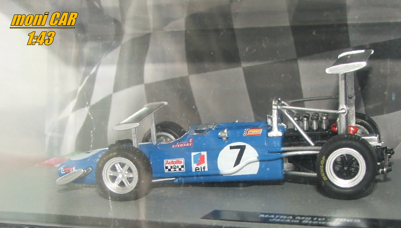 MATRA MS10 No.7 Jackie Stewart - Winner South African GP formula 1 World 1969 (1:43) Altaya/IXO