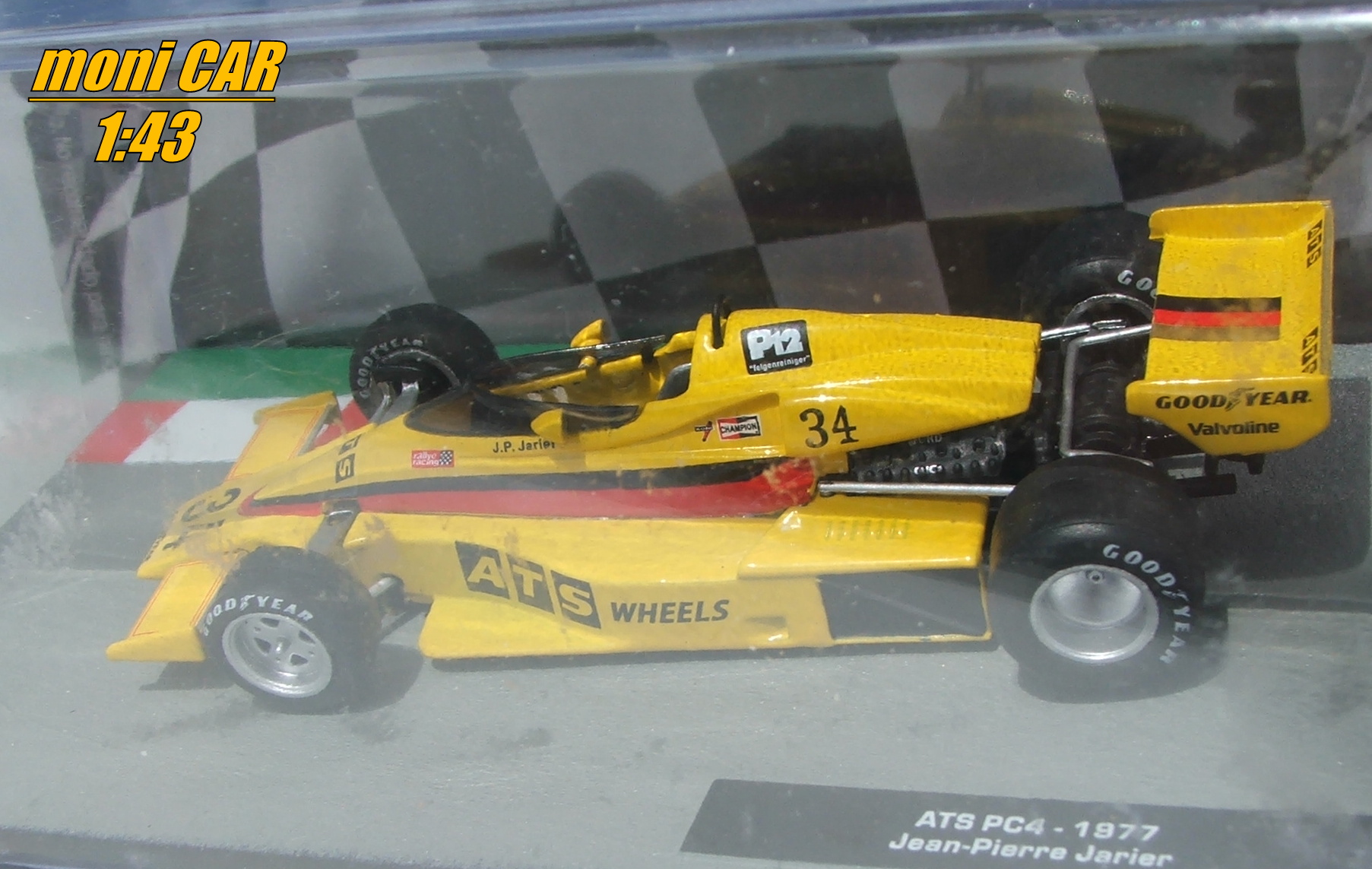 ATS PC4 No.34 Jean-Pierre Jarier - 1977 (1:43) Altaya/IXO