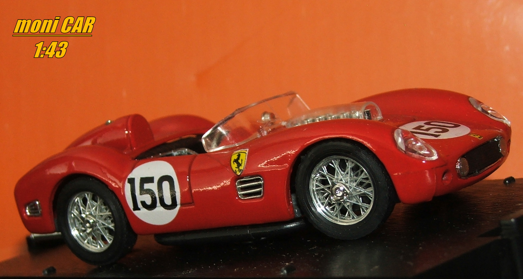 FERRARI TR59 No.150 Behra-Brooks Targa Florio 1959 (1:43) BRUMM