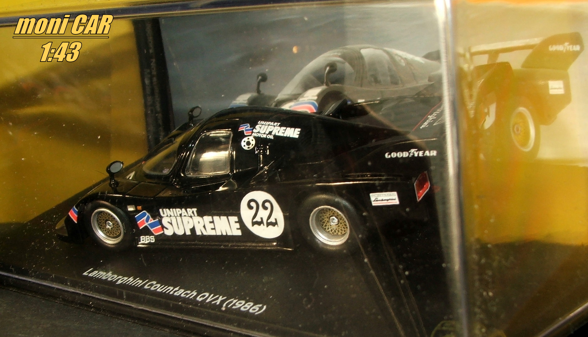 LAMBORGHINI Countach QVX No.22 - Tiff Needell  - 500km Kyalami 1986 (1:43) Altaya/IXO