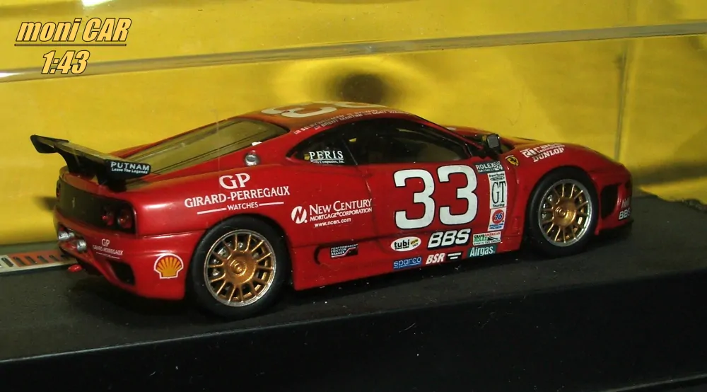 FERRARI 360 GT - No.33 - C. Wagner - B. Martini - S. Tremblay - S. Wellman - 24h Daytona 2003 (1:43) Altaya/IXO