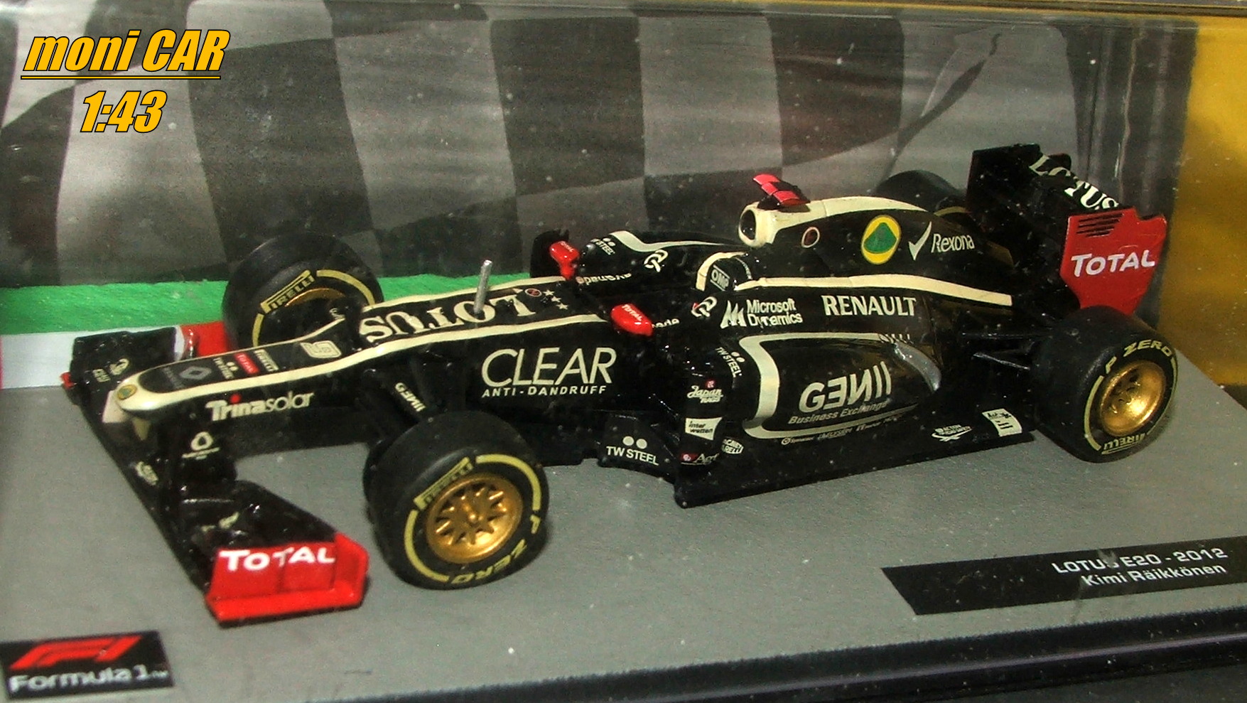 LOTUS E2O No.9 - Kimi Räikkonen - F1 - 2012 (1:43) Altaya/IXO