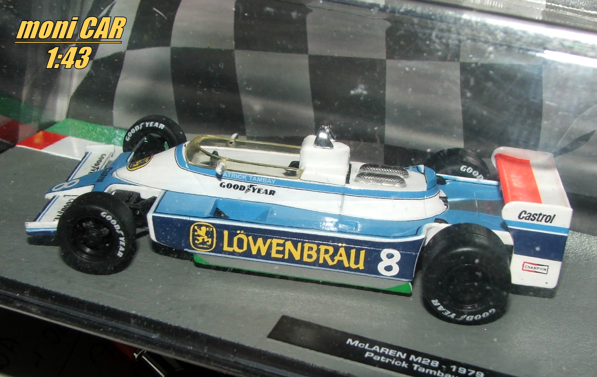 McLAREN M28 No.8 - Patrick Tambay - F1 - 1979 (1:43) Altaya/IXO