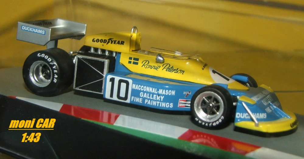 MARCH 761 No.10 - Ronnie Peterson 1976 (1:43) Altaya/IXO