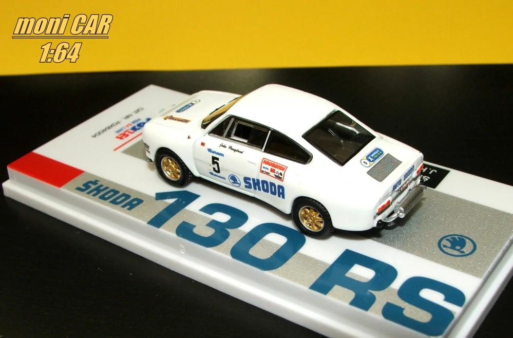 ŠKODA 130 RS No.5 - John Hauglang - Jan-Olof Bohlin - Barum Rallye 1980 (1:64) FOX18