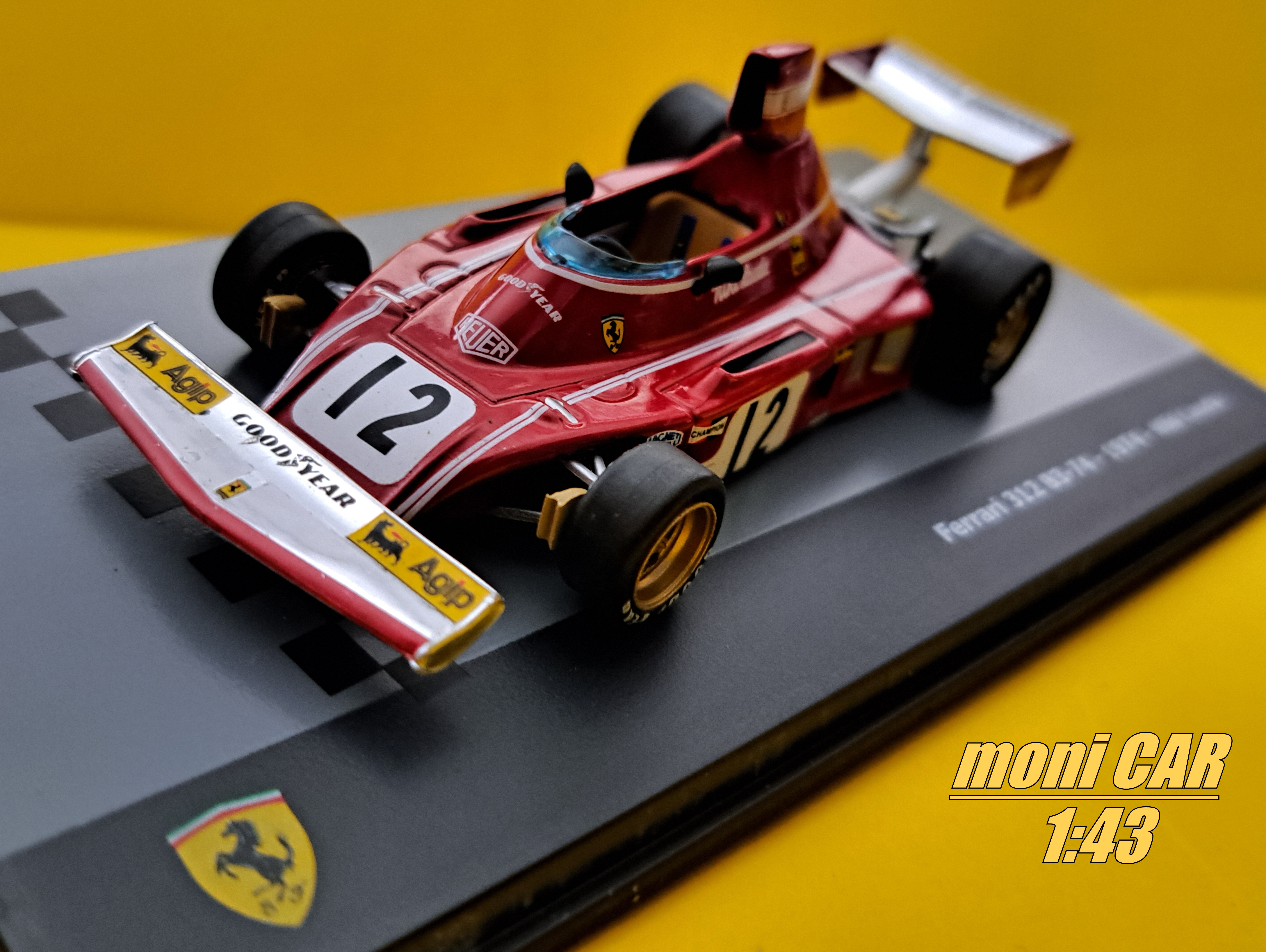 FERRARI 312 B3-74 No.12 Niki Lauda - F1 - 1974 (1:43) Altaya/IXO