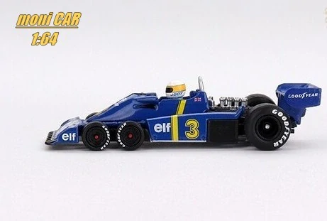 TYRRELL P34 No.3 - Jody Scheckter - Swedisch GP Winner 1976 (1:64) mini GT