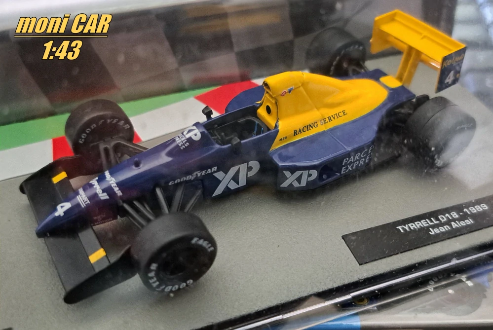 TYRRELL 018 No.4 - Jean Alesi - 1989 (1:43) Altaya/IXO
