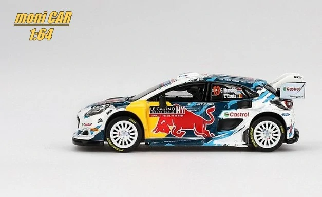 FORD Puma Rally1 No.13 G. Munster - L. Louka - Rallye Monte Carlo 2024 (1:64) MINI GT