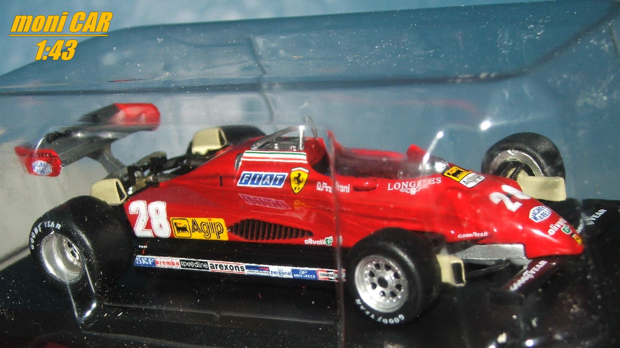 FERRARI 126 C2 - 1982 No.28 Didier Pironi (1:43) Altaya/IXO