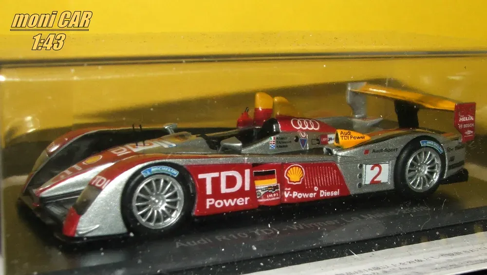 AUDI R10 TDI No.2 - Winner Le Mans 2008 R. Capello/T. Kristensen/A. McNish (1:43) SPARK/Edicola