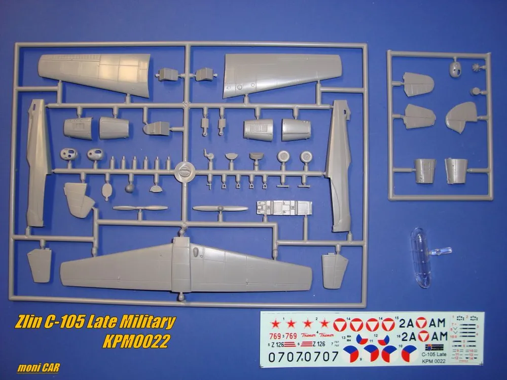 ZLÍN C-105 (Tréner 2) (1:72) KPM