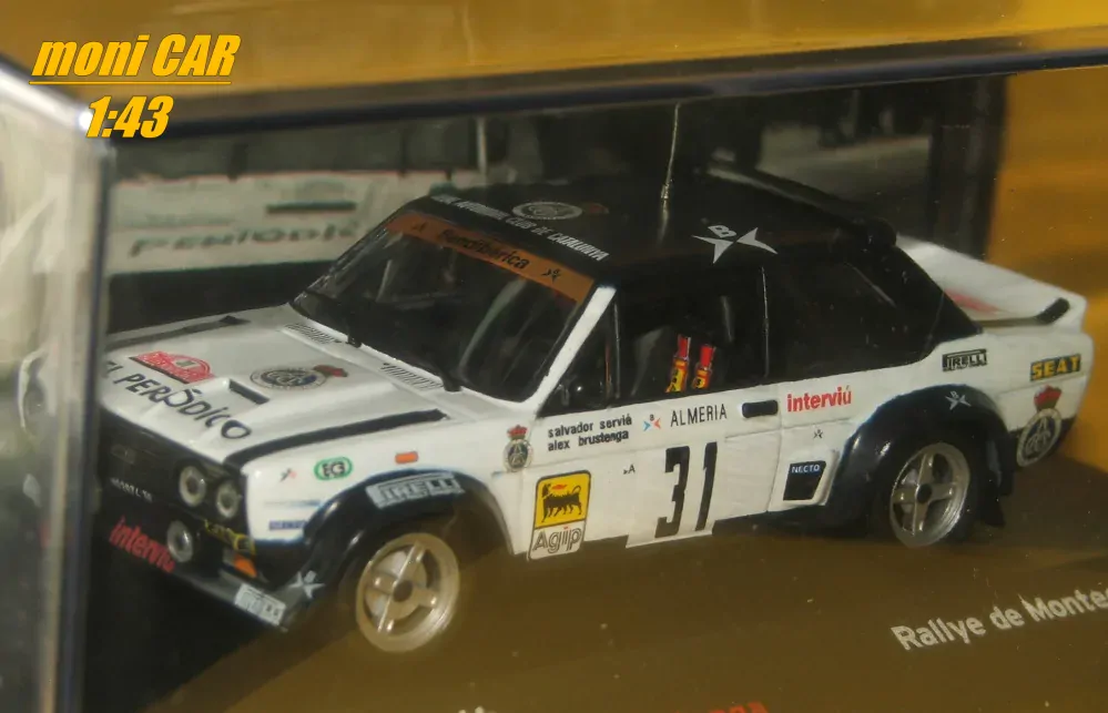 FIAT 131 Abarth No.31 - Salvador Servia - Álex Bdustenga - Rallye de Mote Carlo 1979 (1:43) Altaya/IXO