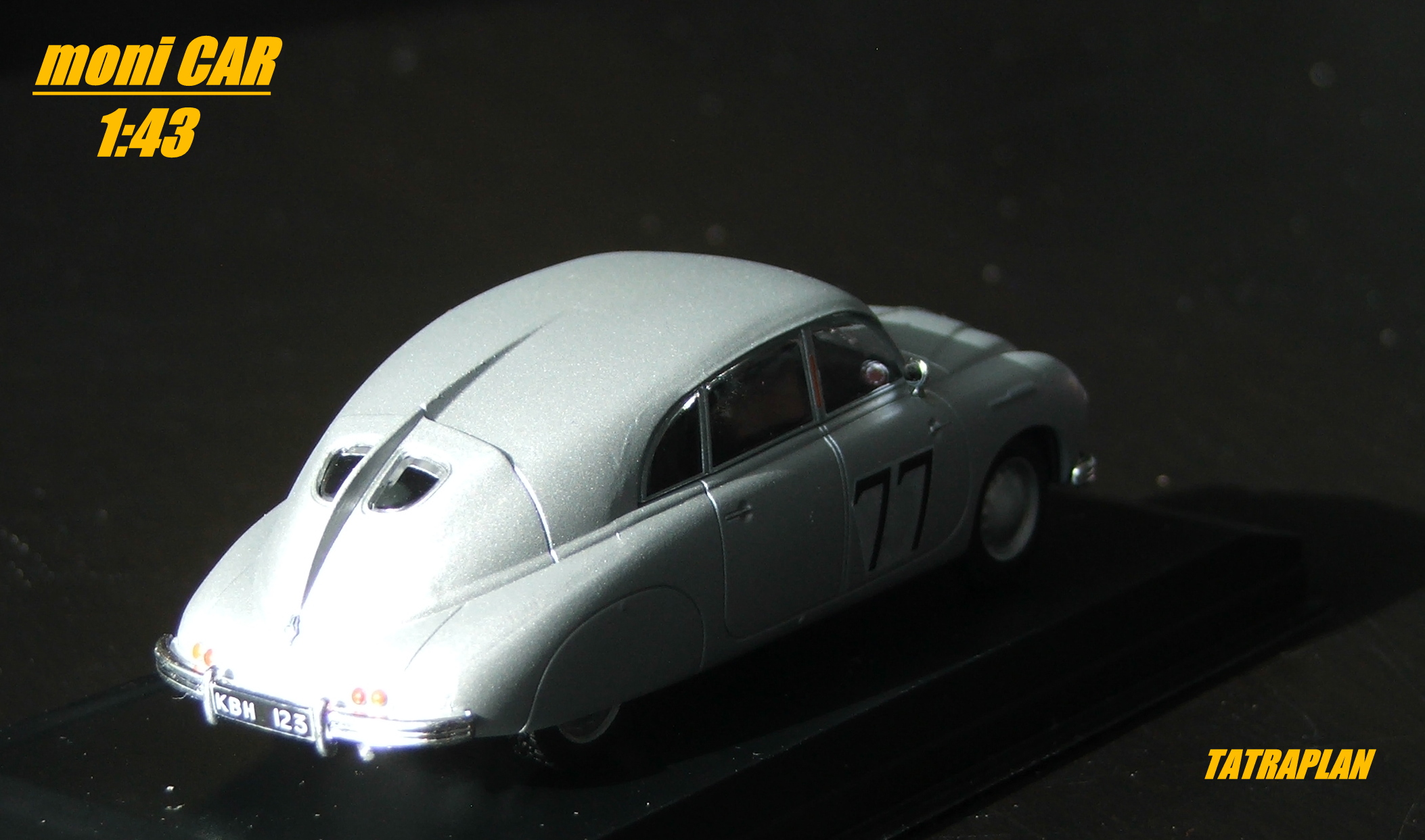 TATRA 600 Tatraplan No.77 - Presto - Marwaha - Safari Rallye 1953 (1:43) SC FOX18