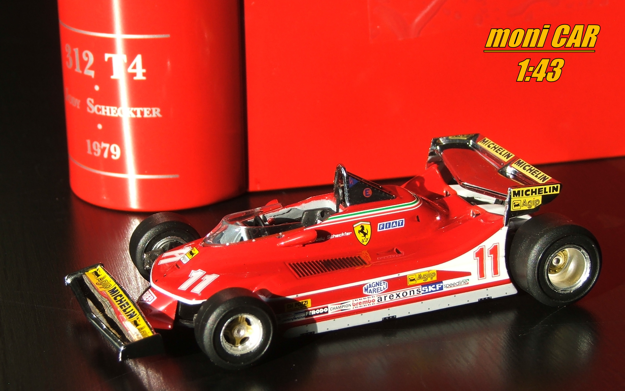 FERRARI 312 T4  1979 No.11 Jody Scheckter (1:43) IXO/HOT WHEELS