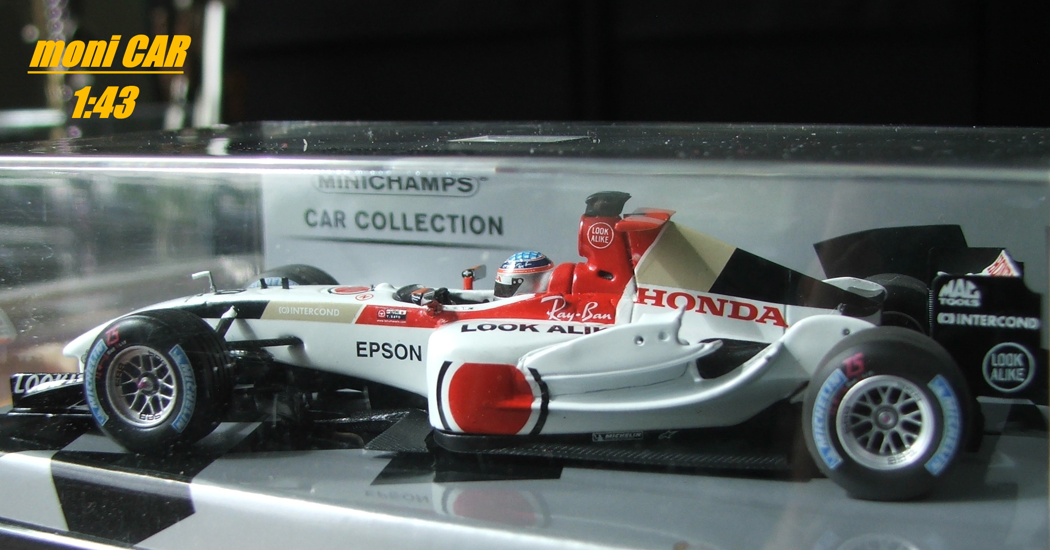 BAR HONDA 006 No.10 Takuma Sato - Japan GP 2004 (1:43) MINICHAMPS